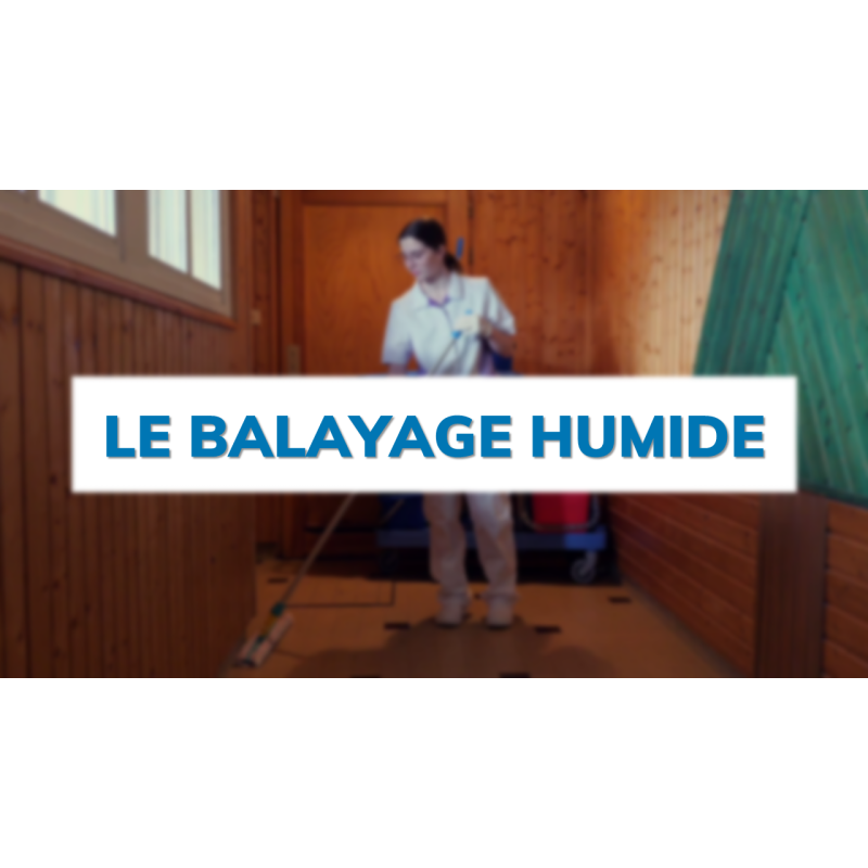 Le balayage humide