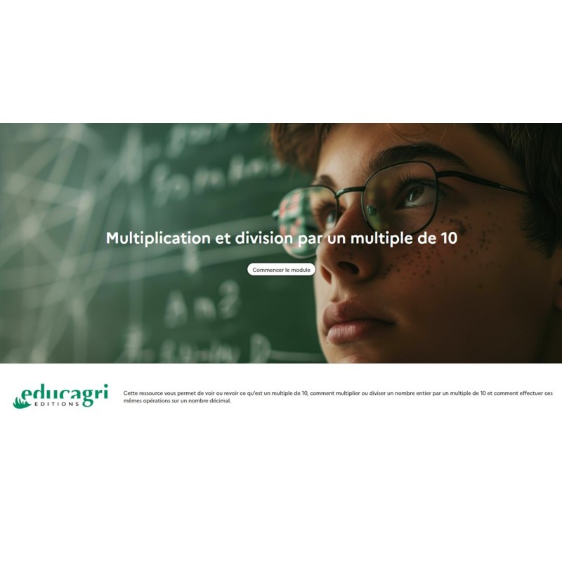 Multiplication et division par un multiple de 10