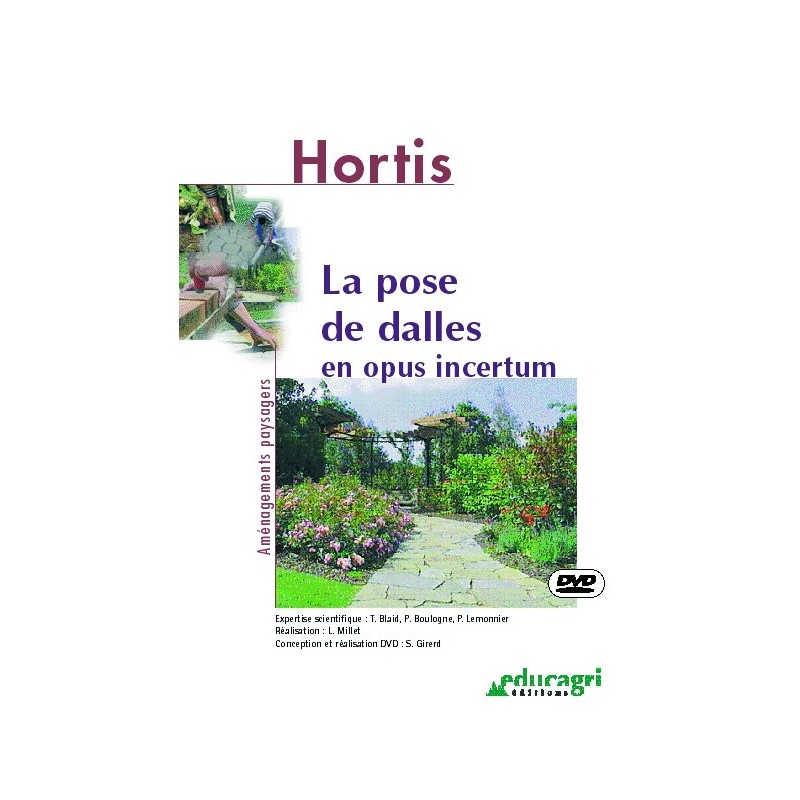 La pose de dalles en opus incertum