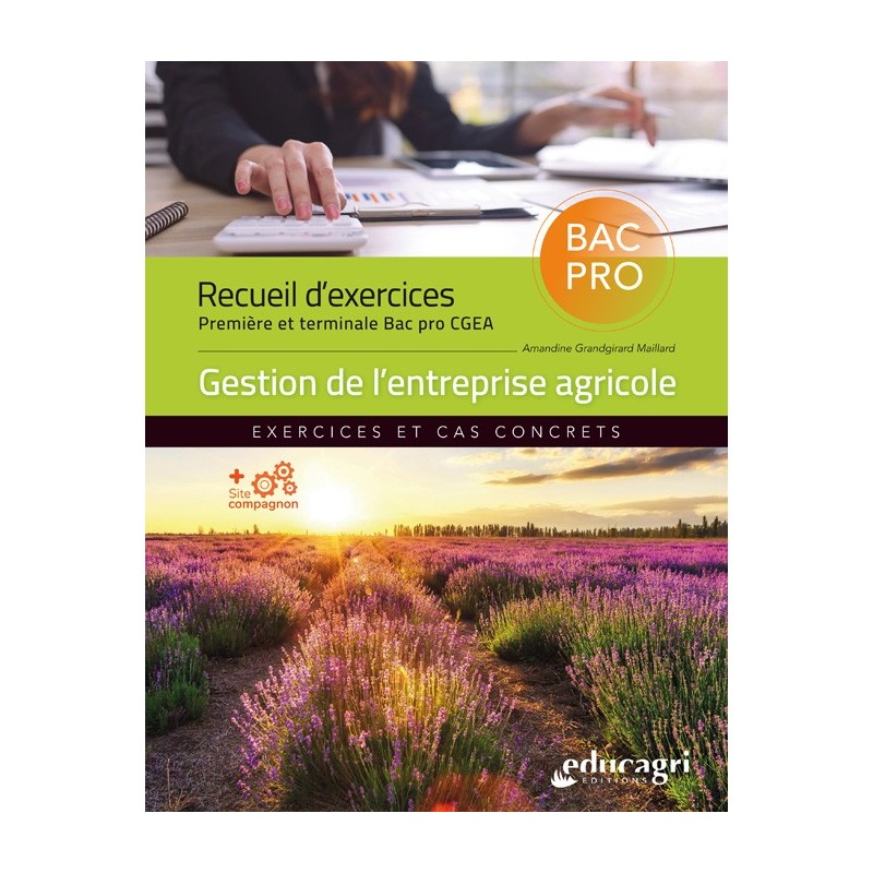 Recueil d'exercices 1re et terminale Bac pro CGEA