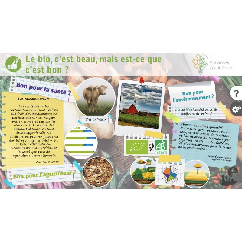 Le bio c'est beau, mais est-ce que c'est bon ?