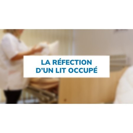 La réfection d'un lit occupé