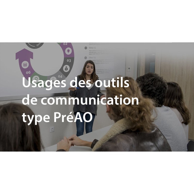 Usages des outils de communication type PréAO